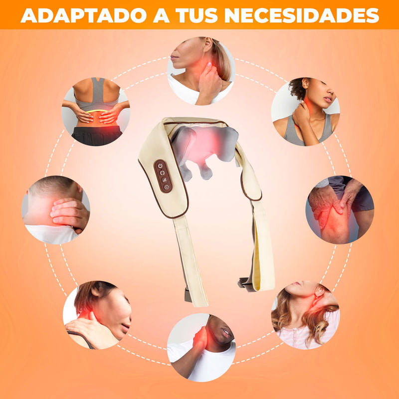 🌀 Masajeador de Cuello y Hombros 5D