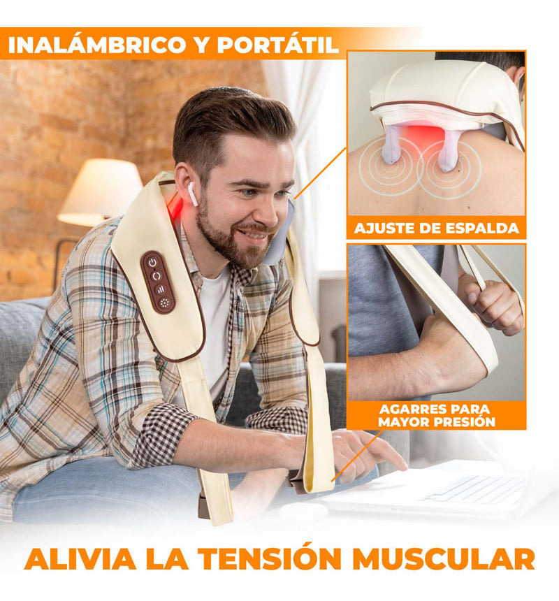🌀 Masajeador de Cuello y Hombros 5D